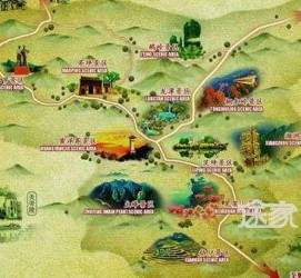 惠东景点地图(长沙景点地图)